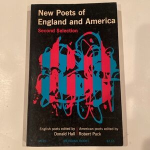 “New Poets of England and America,” Softcover